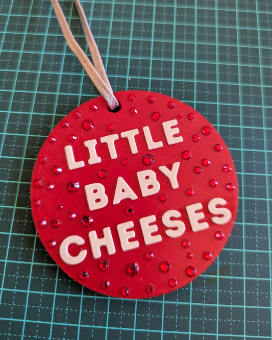 Little baby cheeses ornament