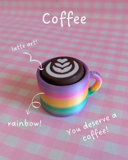 Coffee cup fidget