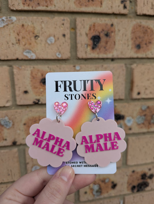 Alpha Male earrings